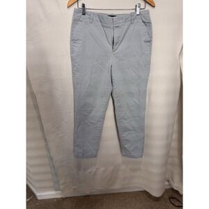 Banana Republic Women's Capri Dress Pants Sz 6 Baby Blue